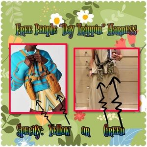 Free People Day Trippin Harness in Yellow